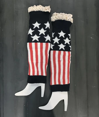 Calcetines para botas - estrellas y rayas Foto 1 de 3