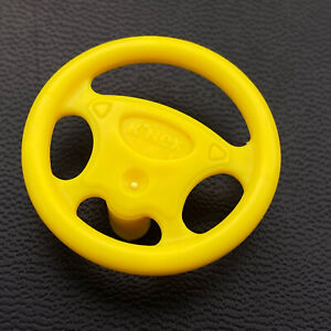 1 Knex Yellow Steering Wheel - K'nex Replacement Part