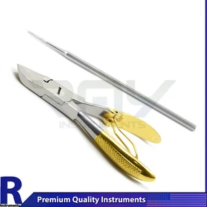Chiropody Toe Nail Cutter Ingrowing Clipper Nippers Heavy Duty Thick Nails File - Picture 1 of 3