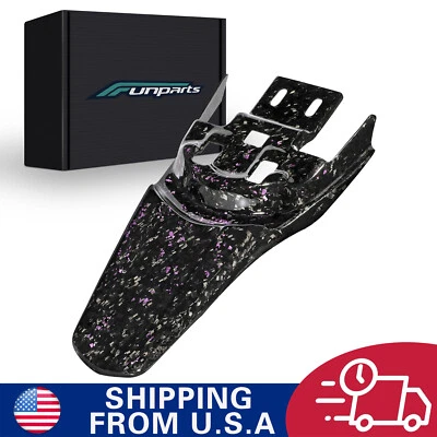 Rear Fender Carbon Fiber for Surron Light Bee X S X260 X160 Electric Dirt Bike Foto 1 de 4