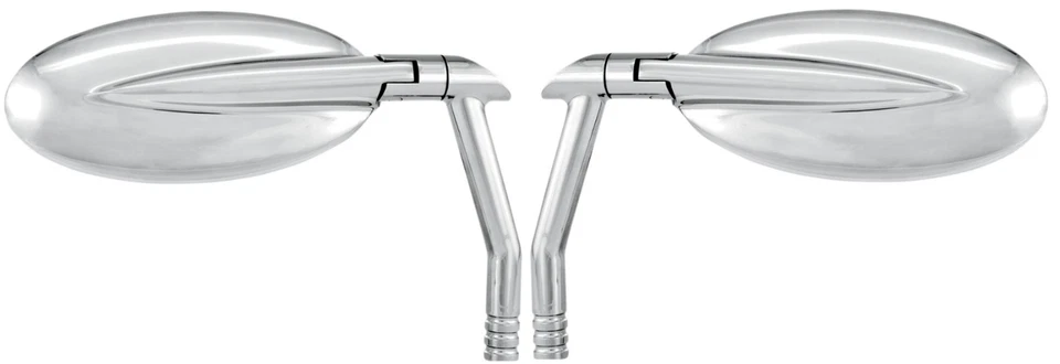 PERFORMANCE MACHINE VISION OVAL MIRRORS HARLEY DYNA SOFTAIL SPORTSTER TOURING - Image 1 of 1