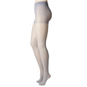 HANES Gentle Grey Seasonless Control Top Tights Style 0B407 Size S NWT - Picture 1 of 3