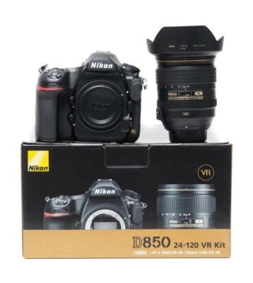 Nikon D850 Digital SLR + 24-120mm VR Lens - 2 Year Warranty - Image 1 of 4