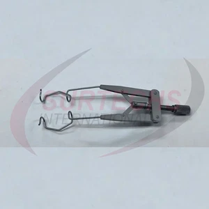 Lieberman Eye Speculum 17 mm offene Klingen, K-Draht - Surtechs International - Bild 1 von 3