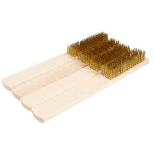 4 Pcs Pure Copper Wire Cleaning Brush Multi Functional to Remove Rust - Picture 1 of 12