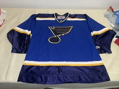 Ccm St. Louis Blues Mic Jersey Mens Xl Clean Vintage NHL 90s NHL - Image 1 of 4