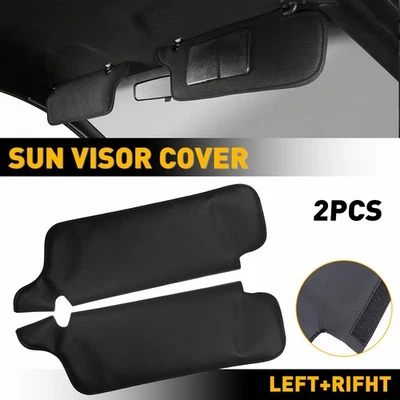 Cubierta de parasol delantera negra lateral izquierda y derecha para Ford Mustang 1994 1996-2004 1995 Foto 1 de 4