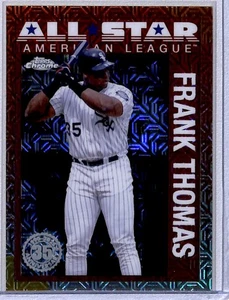 2025 Topps Chrome All-Star Mojo Refractor Frank Thomas Chicago White Sox - Picture 1 of 2