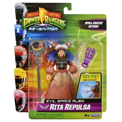 PLAYMATES Power Rangers Mighty Morphin Rita Repulsa Figurine d'action