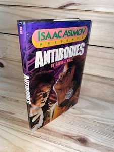 Isaac Asimov Presents: Antibodies by David Skal 1988 Hardcover Dust Jacket - Picture 1 of 12