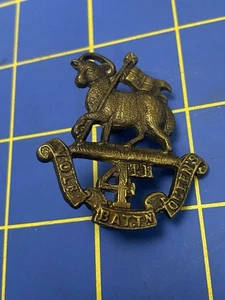 BRITISH MILITARY CAP BADGES, Queen's West Surrey Regt, 4th Bat, Volunteers - Bild 1 von 5