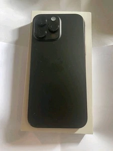 Apple iPhone 16 Pro Max Black Titanium, 256GB, Unlocked - Picture 1 of 3