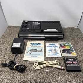 Colecovision Console Bundle Lot With Game 100% TESTED WORKING