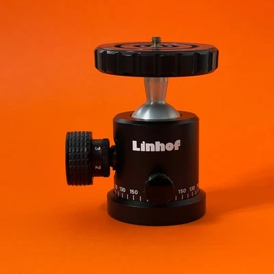 Cabezal de bola profesional Linhof 11, cabezal de trípode profesional con placa superior grande #751 Foto 1 de 4