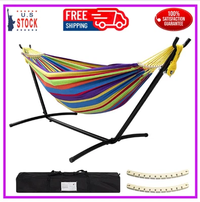 Hamaca Amacas De Patio Amaca Con Base Mexicanas Para Casa Patio Camping NEW - Image 1 of 4