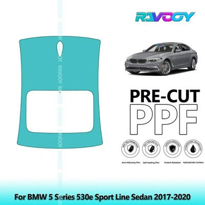 Kit PPF de protección de pintura precortada para BMW Serie 5 530e Sport Line Sedán 2017-2020 Foto 1 de 4