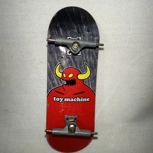 TOY MACHINE TECH DECK FINGERBOARD SKATEBOARD unvollständig - Bild 1 von 10