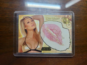 LISA GLEAVE KISS  CARD 1 of 24 2007 GOLD EDITION BENCHWARMER - Picture 1 of 2