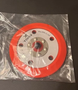 CHGBUFLC-201 TORQ 5" R5 Dual-Action Red Backing Plate w/Hyper Flex Technology - Picture 1 of 2