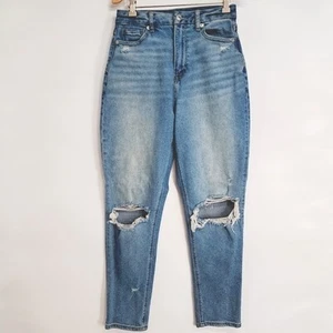 American Eagle Stretch Curvy Mom Jeans Size 4 - Picture 1 of 6