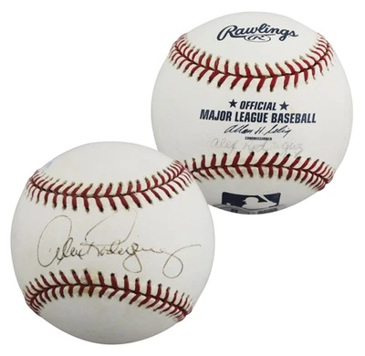 Yankees Alex Rodriguez Authentic Signed Allen Selig OML Baseball BAS #BU64246 - Image 1 of 4