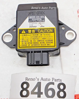 2004-2009 TOYOTA PRIUS Stability Yaw Rate Sensor Control Module 89183-48010 OEM - Image 1 of 2