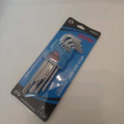 Allen Key Set  9pcs Crv Steel Hex Spanners Allan Key - Image 1 of 3
