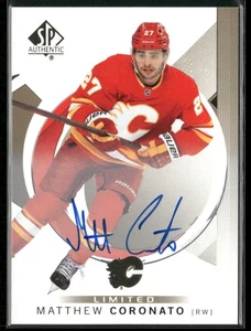 2024-25 SP Authentic #75 Matt Coronato Auto Limited - Picture 1 of 2