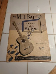 Vintage the mel bay classic guitar solos volume 2 (1964) Rare Only 1 On eBay! - Picture 1 of 6