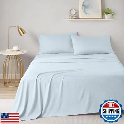 Intelligent Design Microfiber King Sheets Soft Bed Sheets, Elastic Pocket Fit - Image 1 of 4