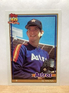 Topps 1991 Baseballkarte: Al Osuna, Houston Astros - Karte #149 - Bild 1 von 2