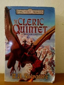 Forgotten Realms CLERIC QUINTET Collectors Edition Salvatore 5 in 1 - Picture 1 of 3