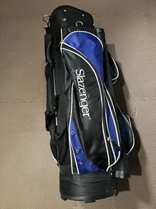 Slazenger Blue & Black Golf Bag 14 Way Divider. Great Condition - Picture 1 of 3