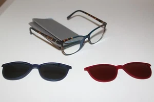 Eco by Modo Marne 52-16-140 Eyewear with 2 magnetic lens attachment - Picture 1 of 7