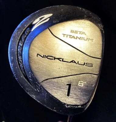 Nicklaus Air Bear2 #1 Beta Titanio 8° Compresión Moldeado Gráfico EST RESCATE DE MASCOTAS Foto 1 de 4