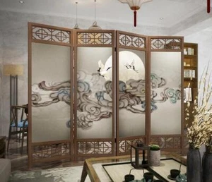 3D Kunst Wolken Kranich ZHUC3830 Tapete Wandbild Fototapete Abnehmbarer Ann - Bild 1 von 11