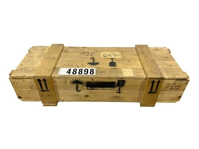 Holzkiste Box Case Truhe Übersee Transportkiste als Sideboard Tv-Board 48898 - Bild 1 von 4