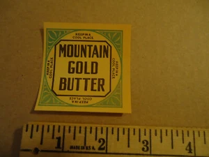 Mountain Gold Butter Label - Bild 1 von 1
