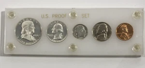 1956 US Mint Proof Set. Amazing Cameo Franklin Half. .50. - Picture 1 of 7