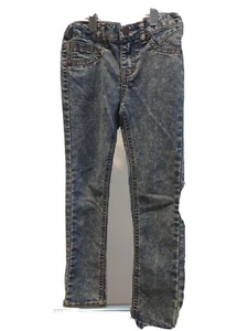 VIGOSS Acid Wash Skinny Jeans Adjustable Waist Girls Size 6 - Picture 1 of 6