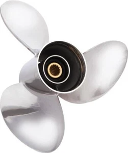 Solas 13 7/8 x 19 Propeller für Suzuki 70 80 90 100 115 140 PS 15Zähne Edelstahl - Picture 1 of 1