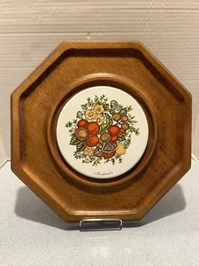 Spice Of Life Style Käsetablett Achteck Holz und Fliese - Bild 1 von 7