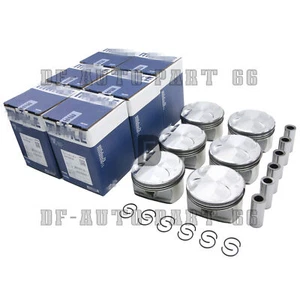 Pistons & Rings Set 10.7:1 Φ85+0.5mm For BMW E90 E83 328i 528i X1 N52 3.0L - Bild 1 von 4