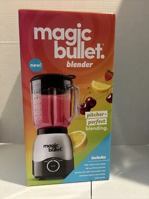 Blender Magic Bullet BLENDER 500w Tritan Pitcher Mix Chop Blend Emulsify Puree - Image 1 of 4