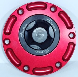 LIGHTECH QUICK RELEASE TANK CAP FOR APRILIA SHIVER, THUNDER, TRIUMPH, TR5 - Picture 1 of 1