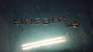 00 01 02 03 04 05 06 LINCOLN LS REAR LID CHROME EMBLEM LOGO BADGE SIGN OEM USED - Picture 1 of 1
