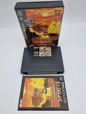 Samurai Spirits Neo geo aes Japan Box Used Original - Image 1 of 4