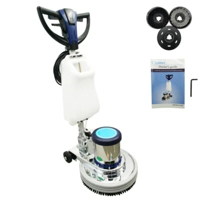 Limpiador de alfombras tampón fregadora de pisos comercial 110 V 18" pulidora limpieza Foto 1 de 4