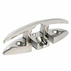 2PCS 6 Inch Marine Boat Dock Mooring Cleat Flip Up Stainless Steel Folding Cleat