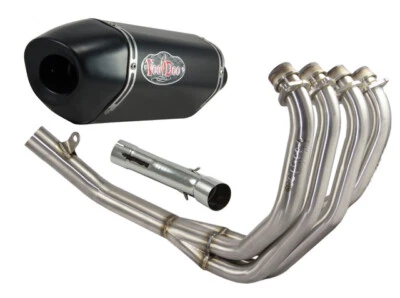 FACTORY CLEARANCE VooDoo Full 4 into 1 Exhaust 1993-1999 Honda CBR 900RR Black - Image 1 of 3